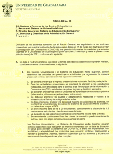 Circular No. 16 - 2021