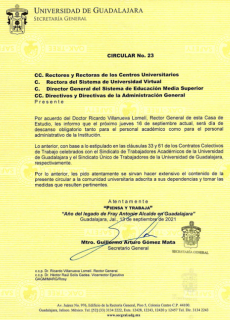 Circular No. 23 - 2021